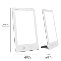 Lampe de luminothérapie HappyLight Touch de Verilux - Blanc