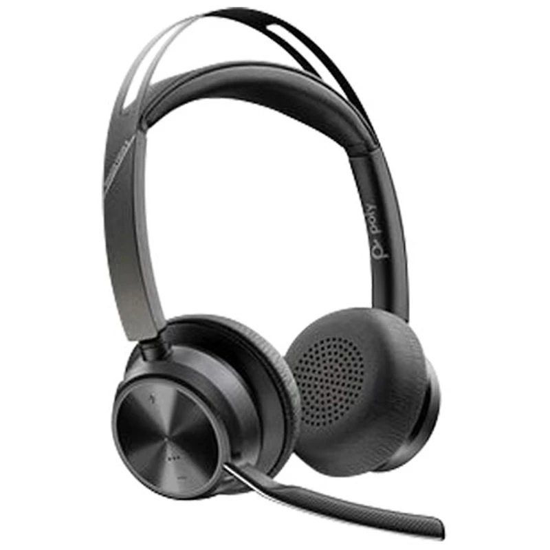 Casque d'écoute sans fil Poly Voyager Focus 2 de HP - Noir