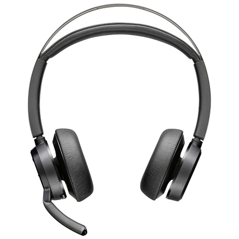 Casque d'écoute sans fil Poly Voyager Focus 2 de HP - Noir