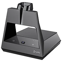 Système avec casque d'écoute sans fil Poly Voyager 4245 de HP - Noir