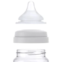 Quark BuubiBottle Hybrid Feeding Bottle Bundle - Grey