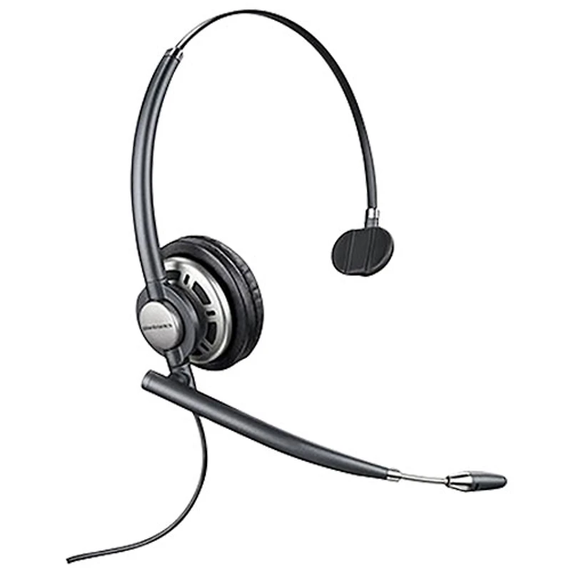 Casque d'écoute avec fil à suppression du bruit Poly EncorePro HW710 de HP - Noir