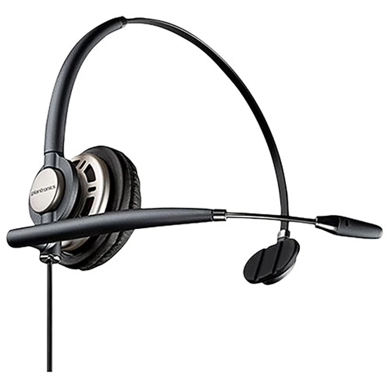 Casque d'écoute avec fil à suppression du bruit Poly EncorePro HW710 de HP - Noir