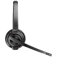 HP Poly Savi 8220-M On-Ear Noise Cancelling True Wireless Headset - Black