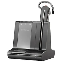 HP Poly Savi 8200 Over-Ear Noise Cancelling True Wireless Headset - Black