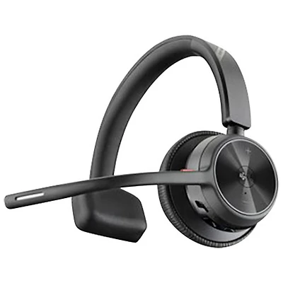 Casque d'écoute Bluetooth à suppression du bruit Poly Voyager 4310-M de HP - Noir
