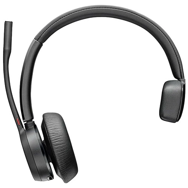 Casque d'écoute Bluetooth à suppression du bruit Poly Voyager 4310-M de HP - Noir