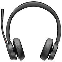 Casque d'écoute Bluetooth Poly Voyager 4320 UC de HP - Noir