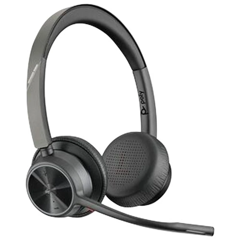 Casque d'écoute Bluetooth Poly Voyager 4320-M de HP - Noir