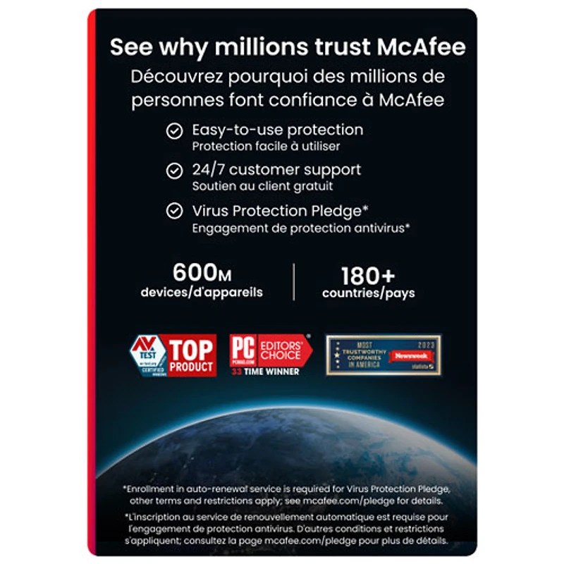 McAfee Total Protection (PC/Mac/iOS/Android) - 5 Device - 2 Year - Only at Best Buy