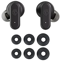 Écouteurs boutons 100 % sans fil à isolation sonore Dime 3 de Skullcandy - Noir
