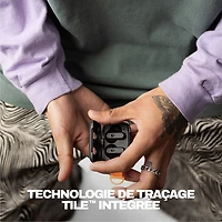 Écouteurs boutons 100 % sans fil à isolation sonore Dime 3 de Skullcandy - Noir