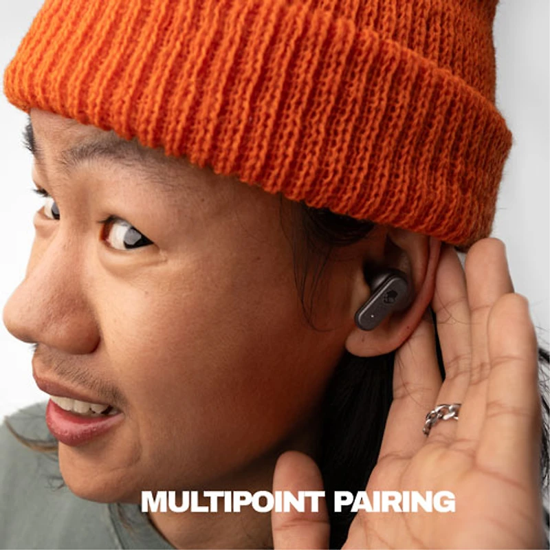 Écouteurs boutons 100 % sans fil à isolation sonore Dime 3 de Skullcandy - Noir