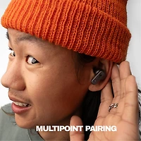 Écouteurs boutons 100 % sans fil à isolation sonore Dime 3 de Skullcandy - Noir