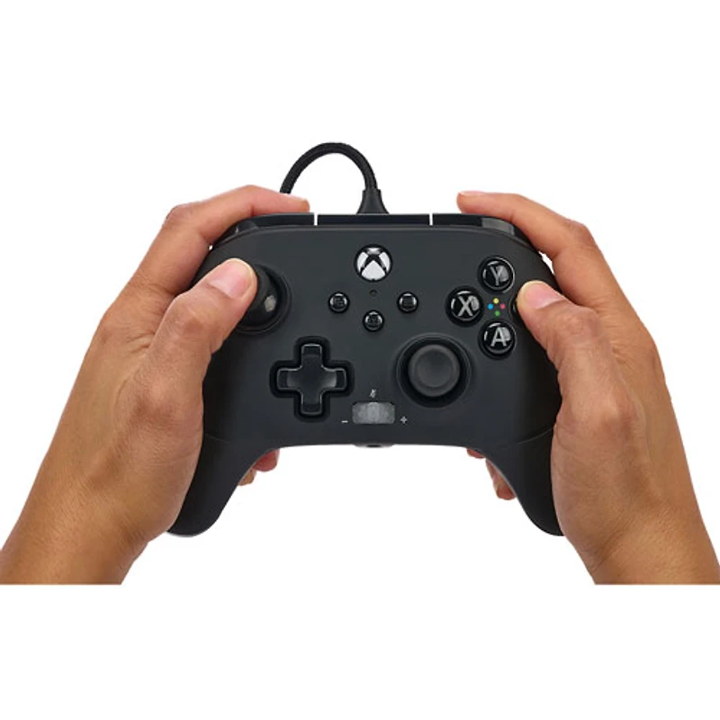 Manette avec fil FUSION Pro 3 de PowerA pour Xbox Series X|S - Noir