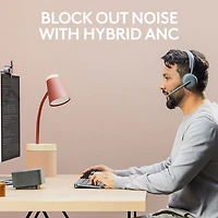 Logitech Zone 950 Wireless Headset with Microphone - Graphite