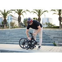 GoPowerBike GoAir Foldable Lightweight Electric City Bike (300W Motor /Up to 24km Battery Range /25km/h Top Speed) - Exclusive Retail Partner