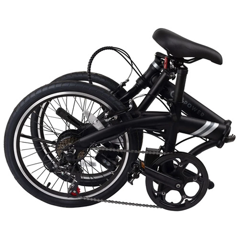 GoPowerBike GoAir Foldable Lightweight Electric City Bike (300W Motor /Up to 24km Battery Range /25km/h Top Speed) - Exclusive Retail Partner