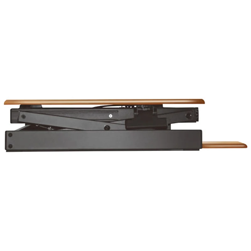 Rocelco 40"W Ergonomic Adjustable Desk Riser with Keyboard Tray