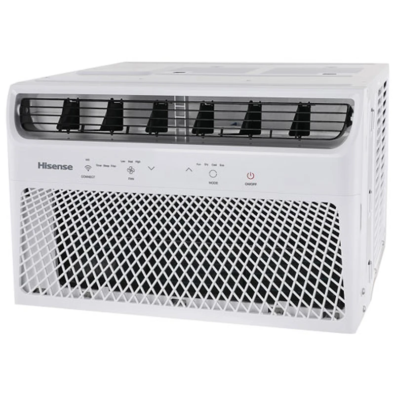Hisense 3-in-1 Air Conditioner - 10000 BTU (350 sq ft Coverage) - 57dB, Remote - White