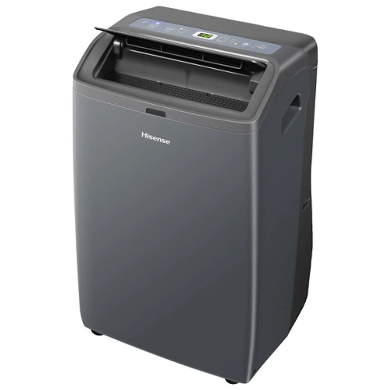 Hisense 3-in-1 Portable Air Conditioner - 13500 BTU (450 sq ft Coverage) - 52dB, Window Kit - Charcoal Grey