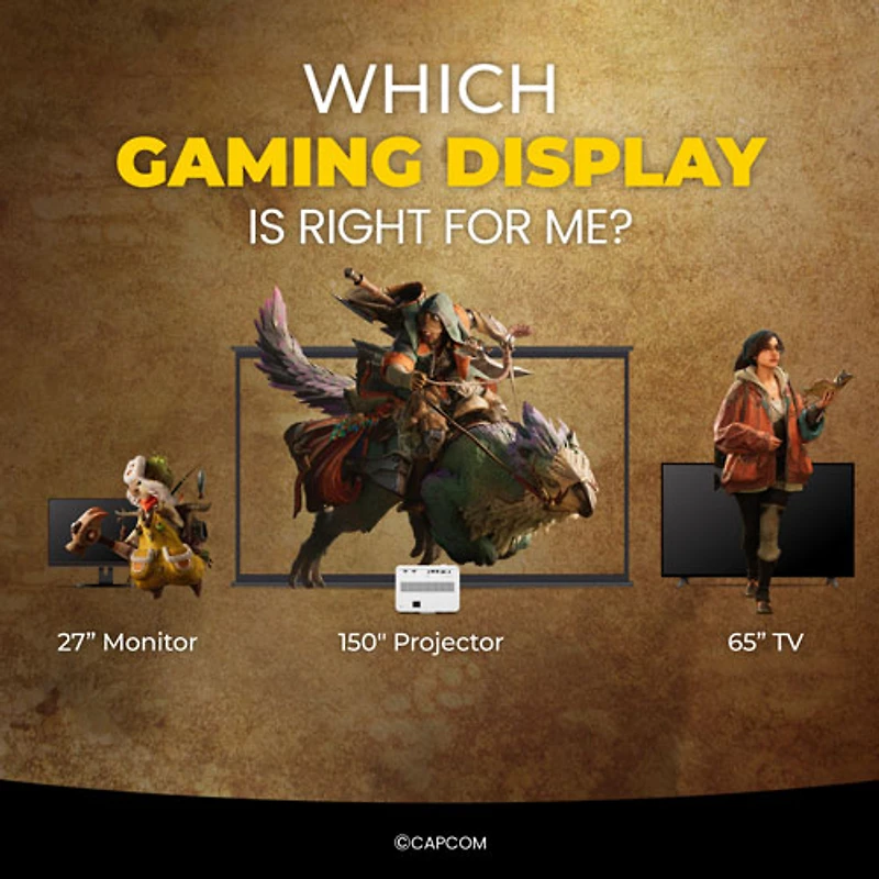 BenQ 4K Ultra HD LED Gaming Projector (X3100i)