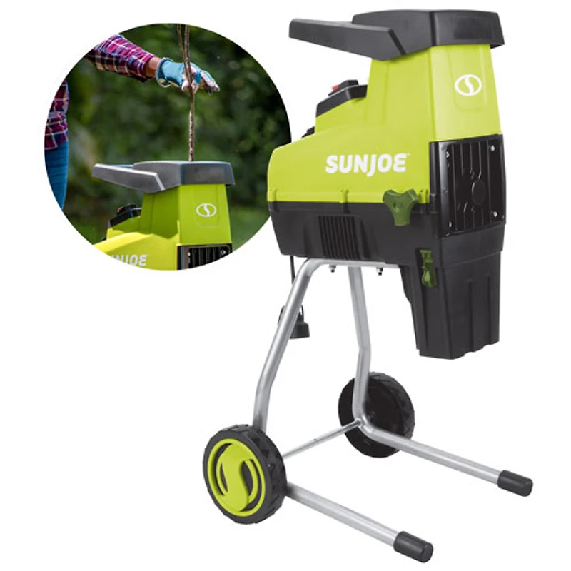 Sun Joe 15A Electric Wood Chipper/Shredder (CJ603E)