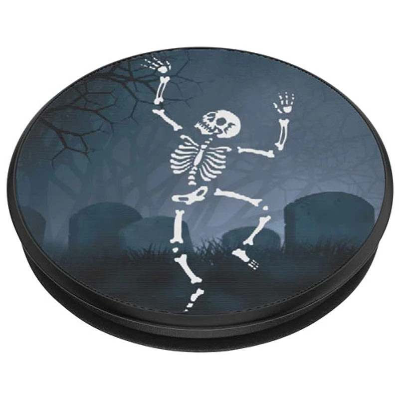 Prise extensible à support universel PopGrip de PopSockets pour téléphone cellulaire - Danse macabre