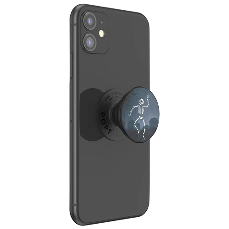 Prise extensible à support universel PopGrip de PopSockets pour téléphone cellulaire - Danse macabre