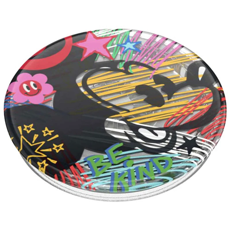 Prise extensible avec support universel PopGrip de PopSockets pour téléphone cellulaire - Mickey Be Kind