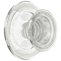 PopSockets PopGrip Universal Cell Phone Expanding Grip & Stand with MagSafe - Clear Glitter