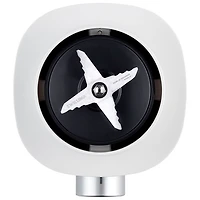 Mélangeur personnel compact de 500 W Enfinigy 550L de Zwilling - Argenté et blanc