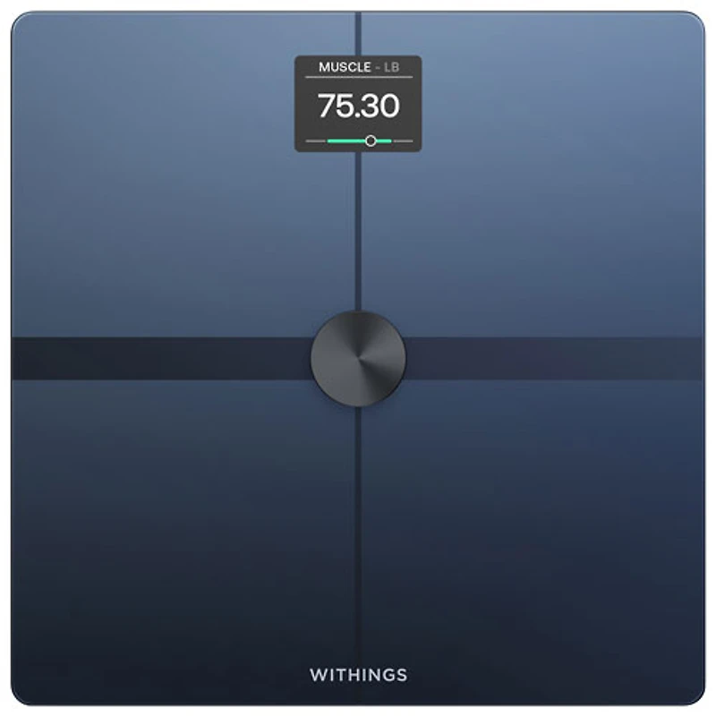 Pèse-personne intelligent numérique Wi-Fi Body Smart de Withings - Noir