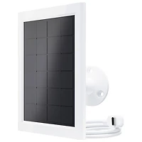 Chargeur à panneau solaire d'Arlo pour caméra de surveillance extérieure Essential et Essential XL (2e gén)
