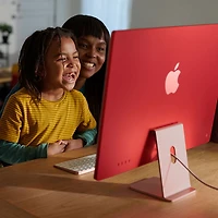iMac de 24 po d'Apple (automne 2023) - Rose (puce M3 d'Apple/processeur graphique 10 coeurs/SSD 256 Go/RAM 8 Go) - Anglais