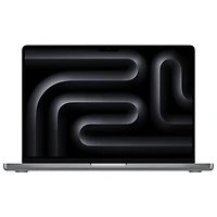 MacBook Pro de 14,2 po d'Apple (automne 2023) - Gris cosmique (M3 d'Apple/SSD 512 Go/RAM 8 Go) - Français