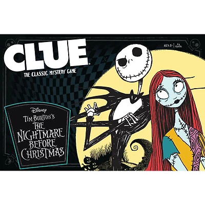 Clue: Jeu de société Disney Tim Burton's The Nightmare Before Christmas - Anglais