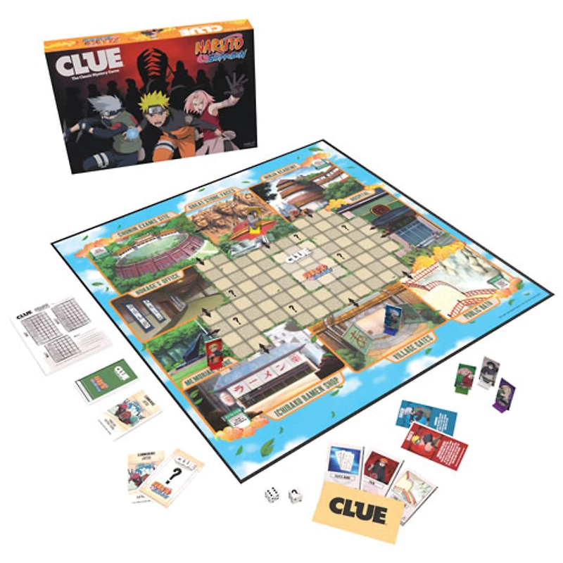 Clue: Jeu de société Naruto Shippuden - Anglais