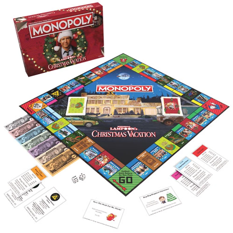 Monopoly: Jeu de société National Lampoon's Christmas Vacation - Anglais
