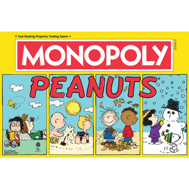 Monopoly: Jeu de société Peanuts - Anglais