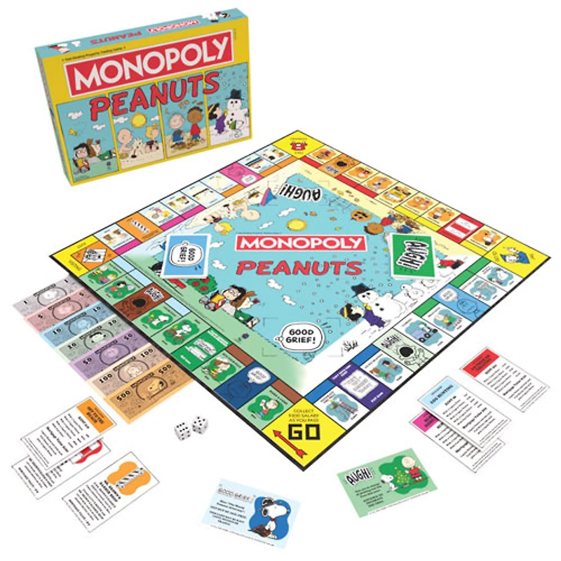 Monopoly: Jeu de société Peanuts - Anglais