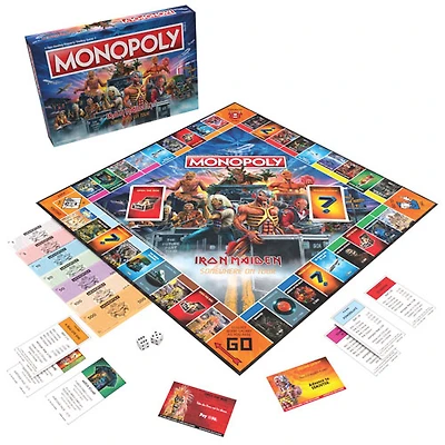 Monopoly: Jeu de société Iron Maiden - Anglais