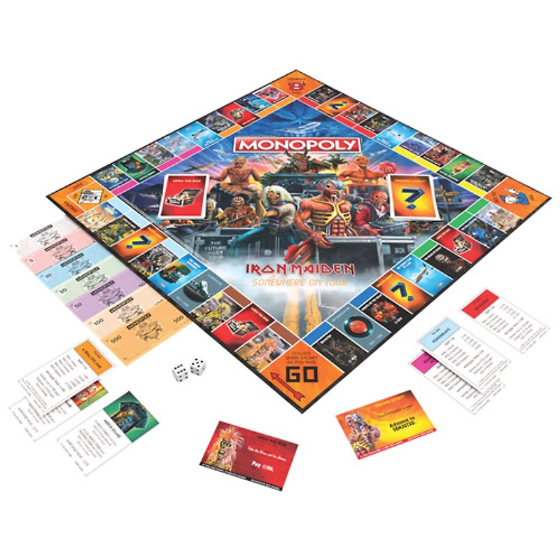 Monopoly: Jeu de société Iron Maiden - Anglais