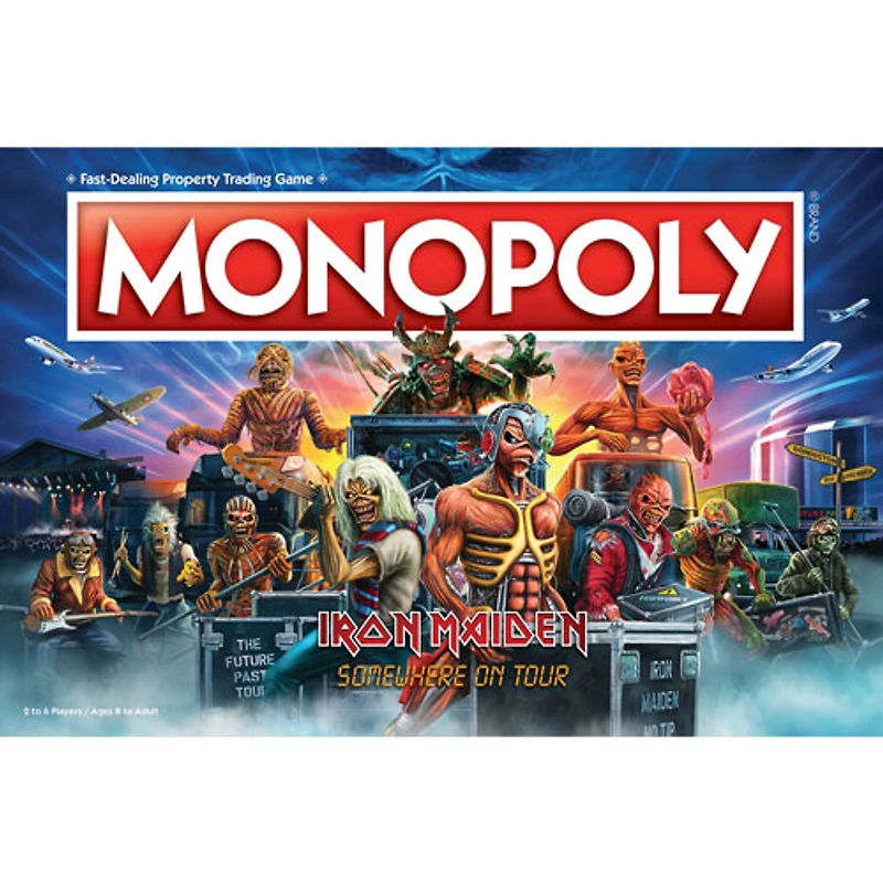 Monopoly: Jeu de société Iron Maiden - Anglais