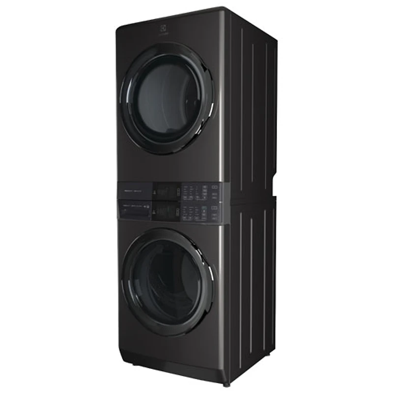 Duo avec laveuse électrique 5,2 pi³ et sécheuse 8 pi³ série 6 d'Electrolux - Energy Star (ELTE760CAT) - Titane
