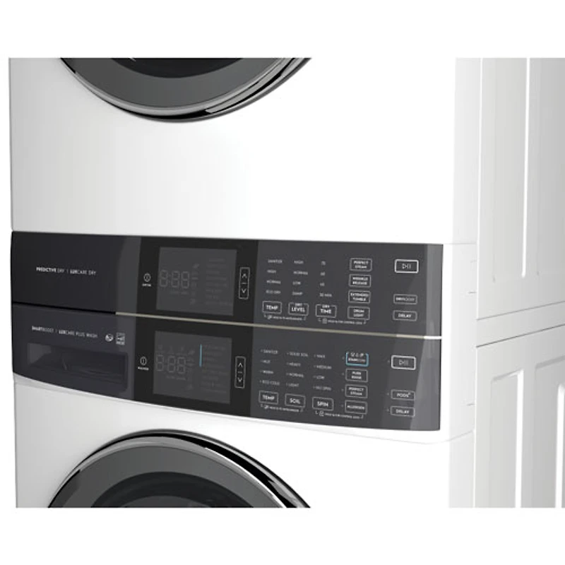 Electrolux 5.2 Cu. Ft. Electric Washer & 8 Cu. Ft. Dryer Laundry Centre (ELTE760CAW) - White