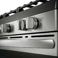 Frigidaire 30" 5.1 Cu. Ft. 5-Burner Freestanding Gas Range (FCRG3062AS) - Stainless Steel