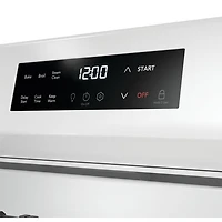 Cuisinière au gaz autonome à 5 brûleurs 5,1 pi³ 30 po de Frigidaire (FCRG3062AW) - Blanc