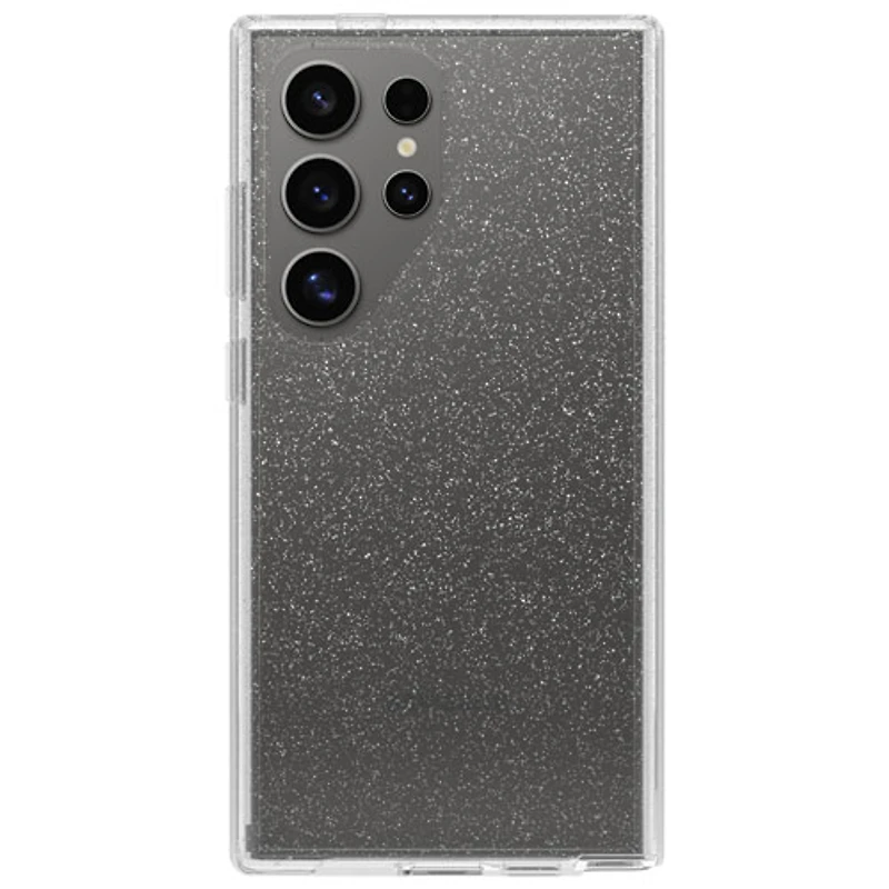 Étui rigide ajusté Symmetry d'OtterBox pour Galaxy S24 Ultra - Argent scintillant
