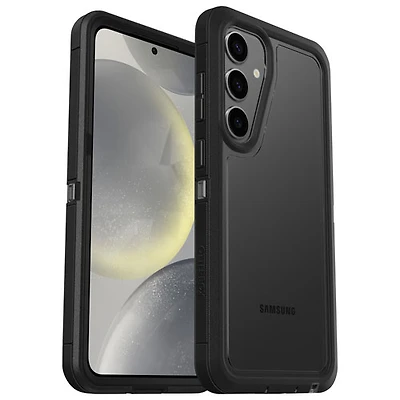 OtterBox Defender XT Fitted Hard Shell Case for Galaxy S24+ (Plus) - Black/Clear